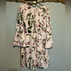 White House Black Market Pink Floral Dress